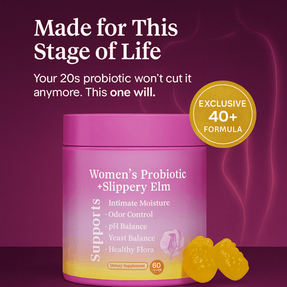 Flora40+ Probiotic & Slippery Elm